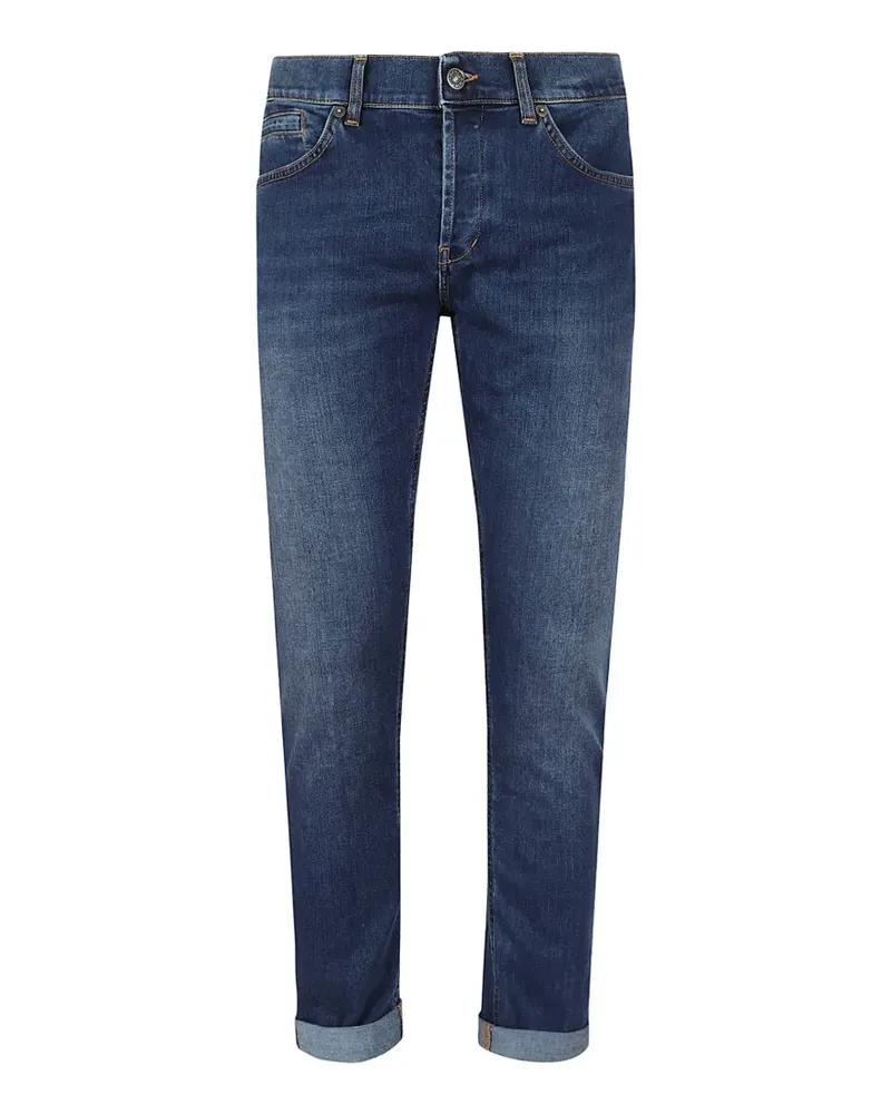 Dondup George faded-effect slim-fit jeans - Blau Blau