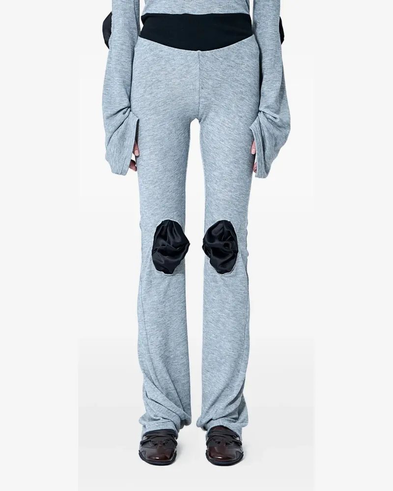 Sia Arnika Hose aus Satin mit Kniepolstern - GREY Grey