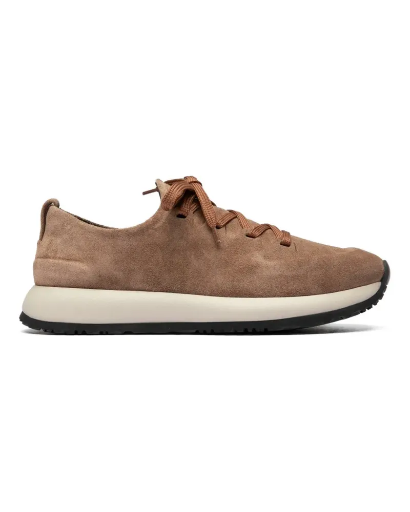 Officine Creative Italia Entire 101 leather sneakers - Braun Braun