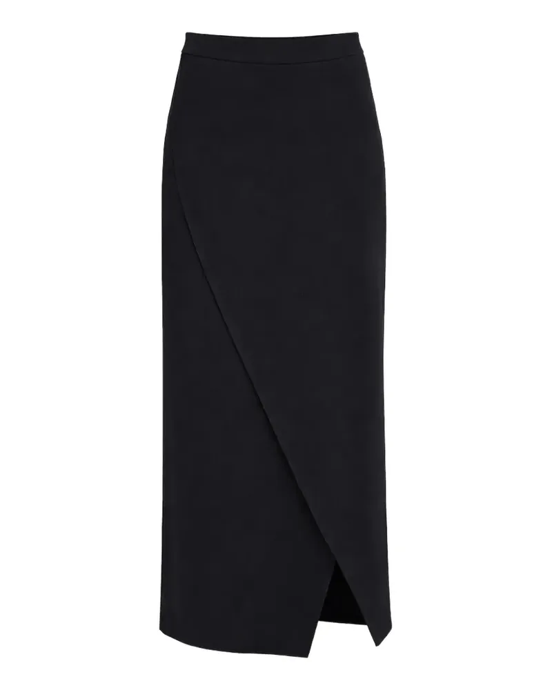Gloria Coelho aymmetrical skirt - Schwarz Schwarz
