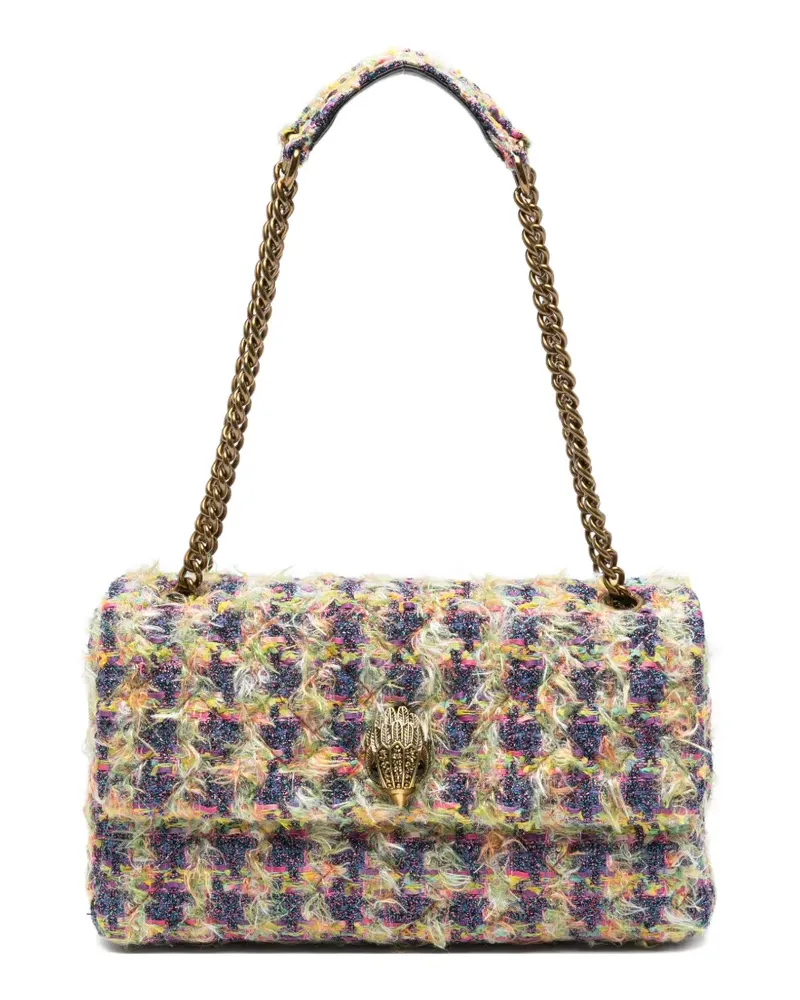 Kurt Geiger XXL Kensington flap shoulder bag - Blau Blau