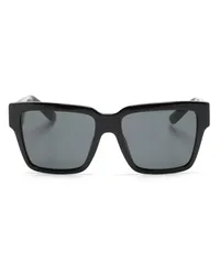 Dolce & Gabbana Sonnenbrille mit eckigem Gestell Schwarz