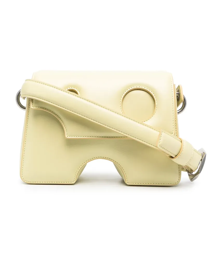 OFF-WHITE 22 Burrow Schultertasche - Gelb Gelb