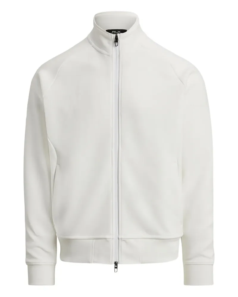 Ralph Lauren Stehkragen-Cardigan mit Reißverschluss - Weiß Weiß