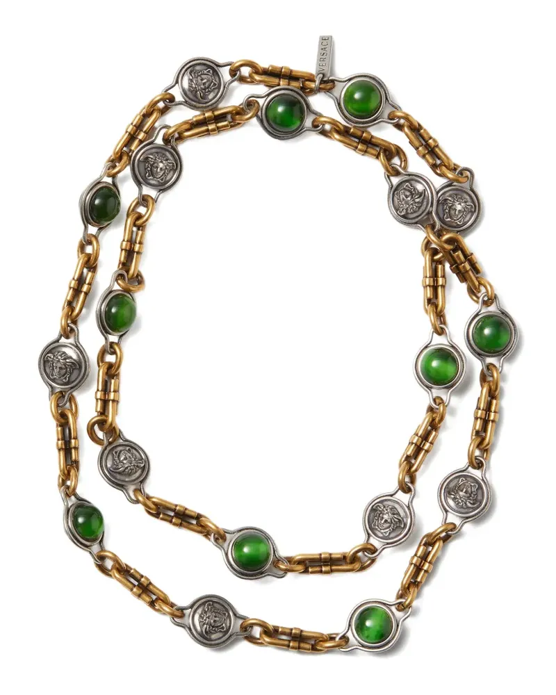 Versace Halskette mit Medusa-Anhänger - Gold Gold