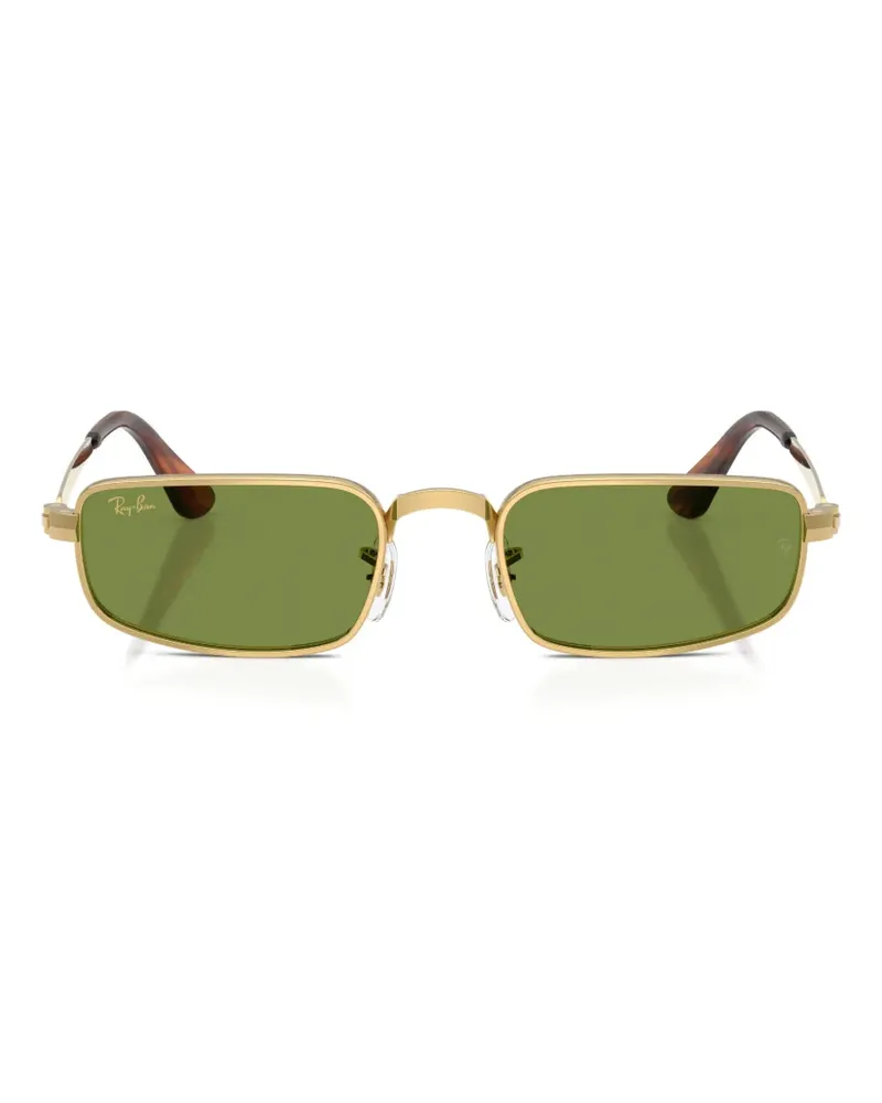 Ray Ban x A$AP Rocky rectangle-frame sunglasses - Gold Gold