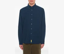 Button-down-Hemd aus Baumwolle - Blau