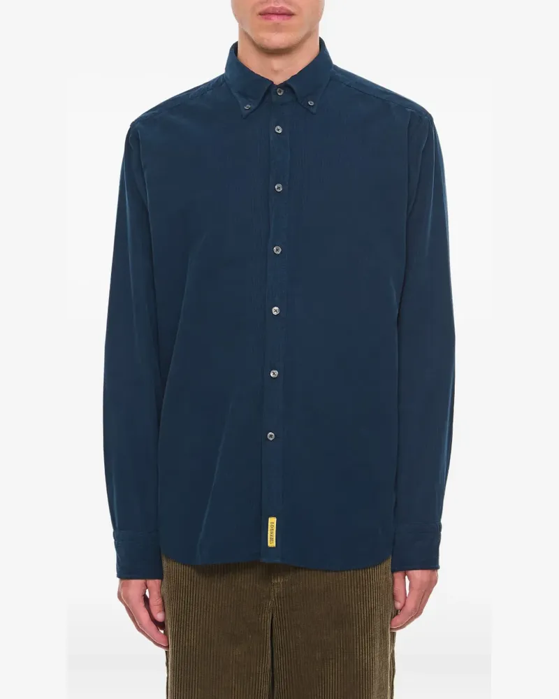 B.D. Baggies Button-down-Hemd aus Baumwolle - Blau Blau