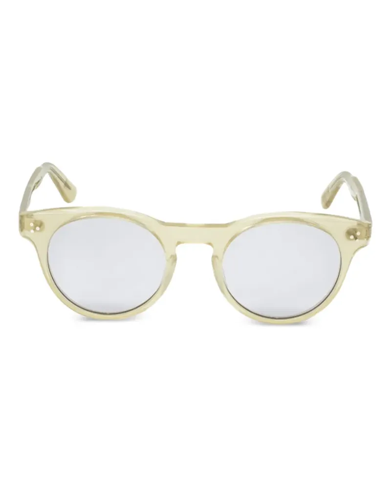 EYEVAN 7285 Luminous-E Sonnenbrille mit rundem Gestell - Nude Nude