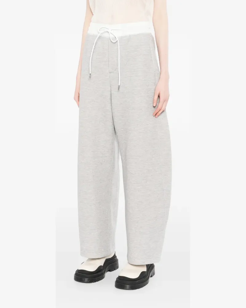 Sacai drawstring track pants - Grau Grau