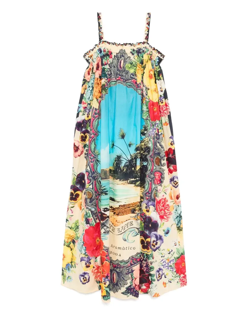Camilla Bathing Bombshell Kleid - Blau Blau
