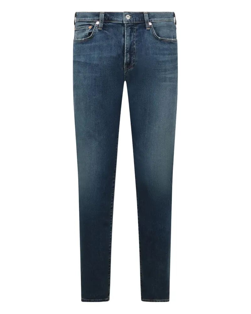 Citizens of humanity Straight-Leg-Jeans mit Logo-Patch - Blau Blau