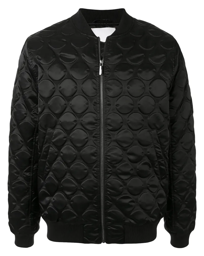 Ports V Gesteppte Bomberjacke - Schwarz Schwarz