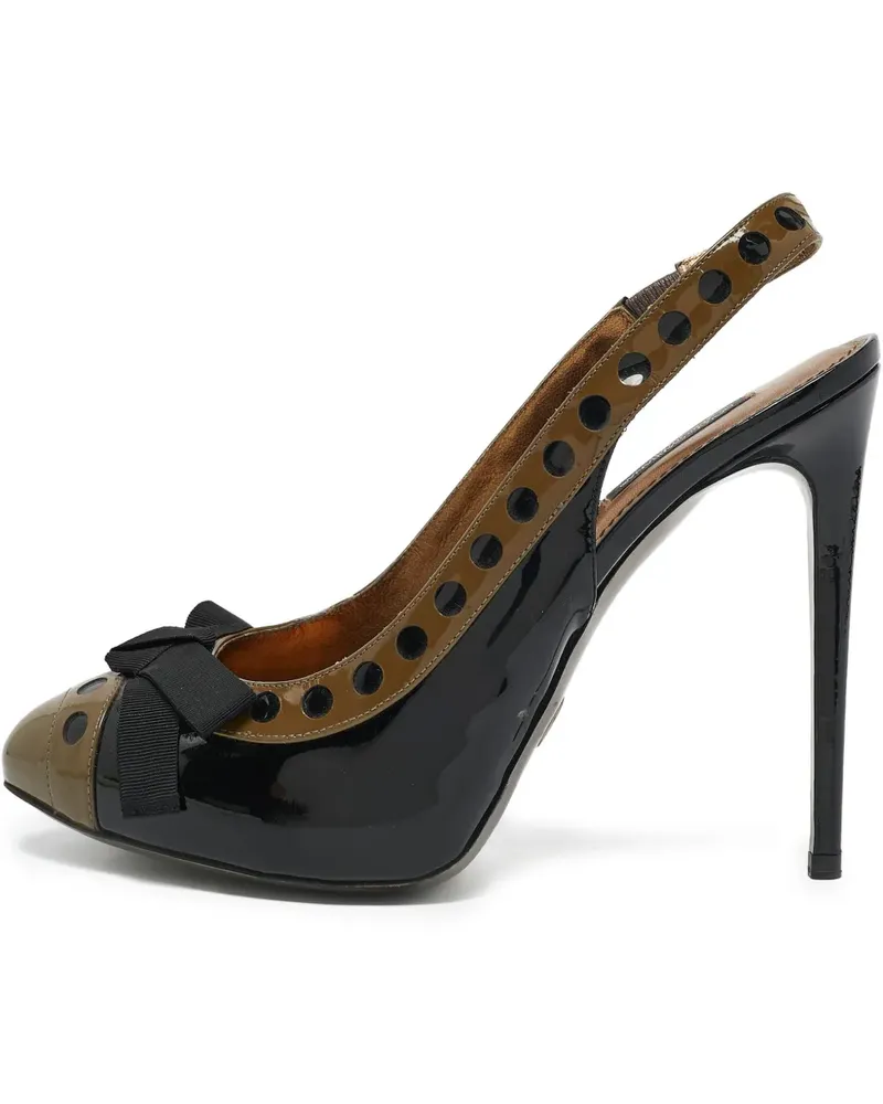 Dolce & Gabbana Pre-owned Pumps aus Lackleder 110mm - Grau Grau