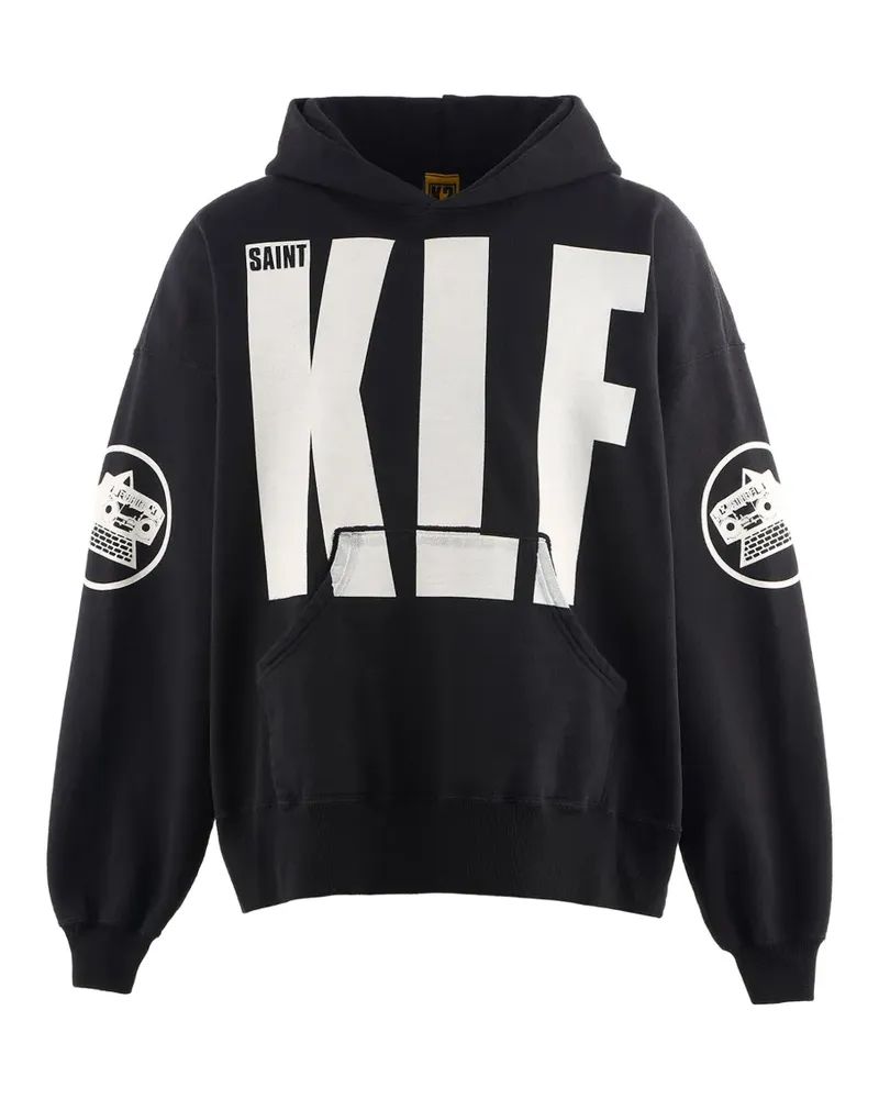 SAINT MXXXXXX The KLF hoodie - Schwarz Schwarz