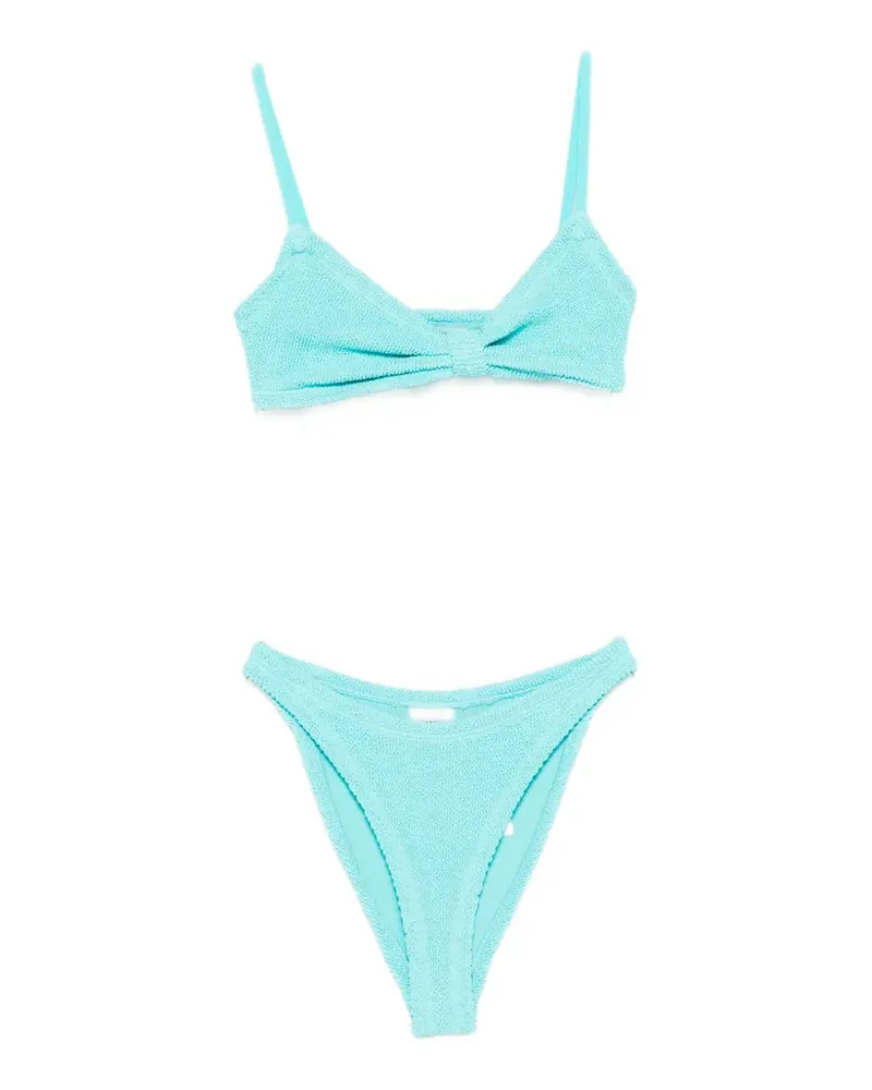 Hunza G V-neck bikini - Blau Blau