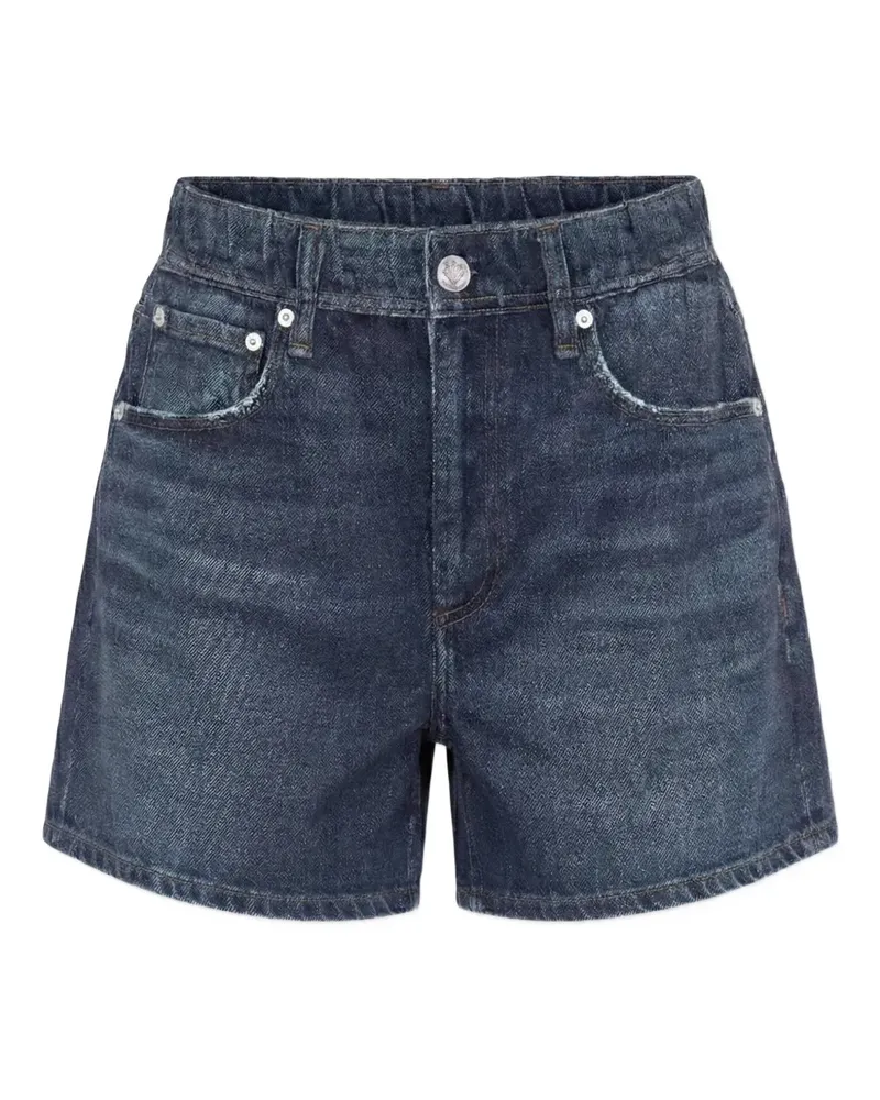 Rag & Bone Ausgefranste Shorts - Blau Blau
