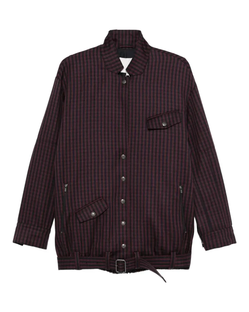 tibi Bomberjacke mit Vichy-Karo - Rot Rot