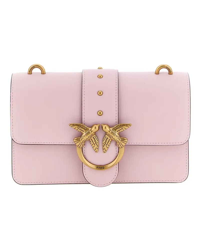 Pinko mini Love One cross body bag - Rosa Rosa