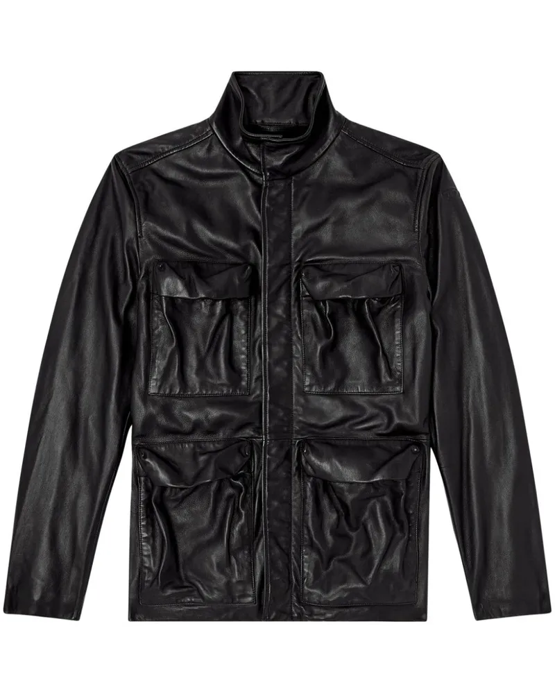 Diesel L-Gast Jacke - Schwarz Schwarz