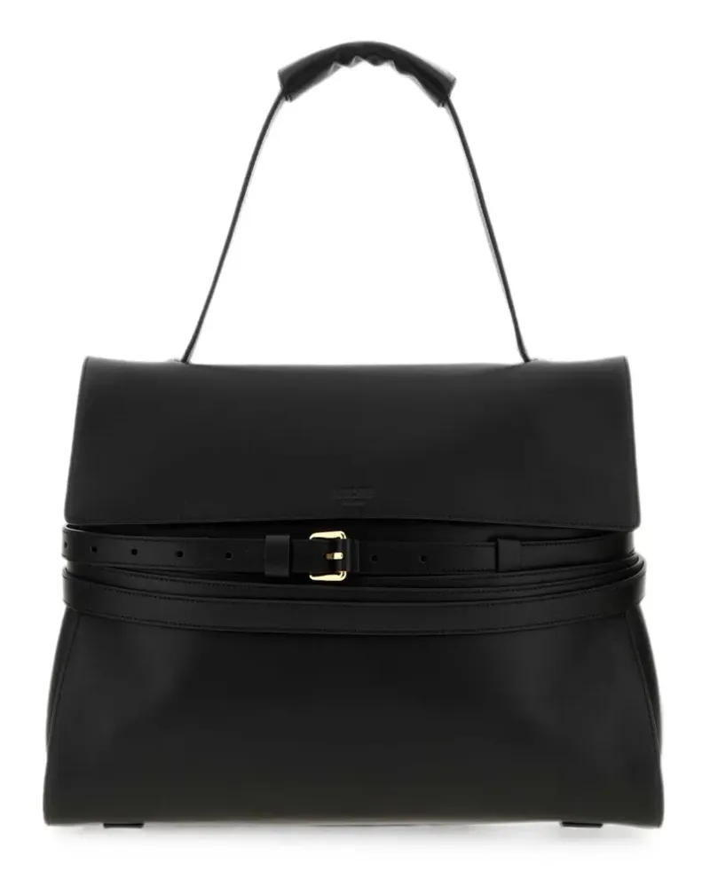Moschino medium Tie Me tote bag - Schwarz Schwarz