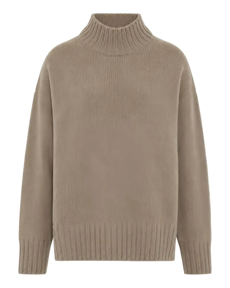 Malo ribbed-knit cashmere sweater - Nude Nude
