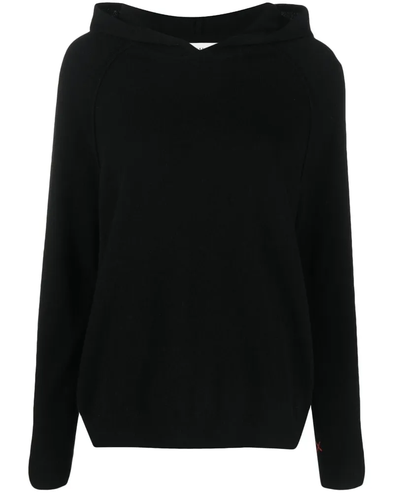 Chinti & Parker Klassischer Hoodie Schwarz