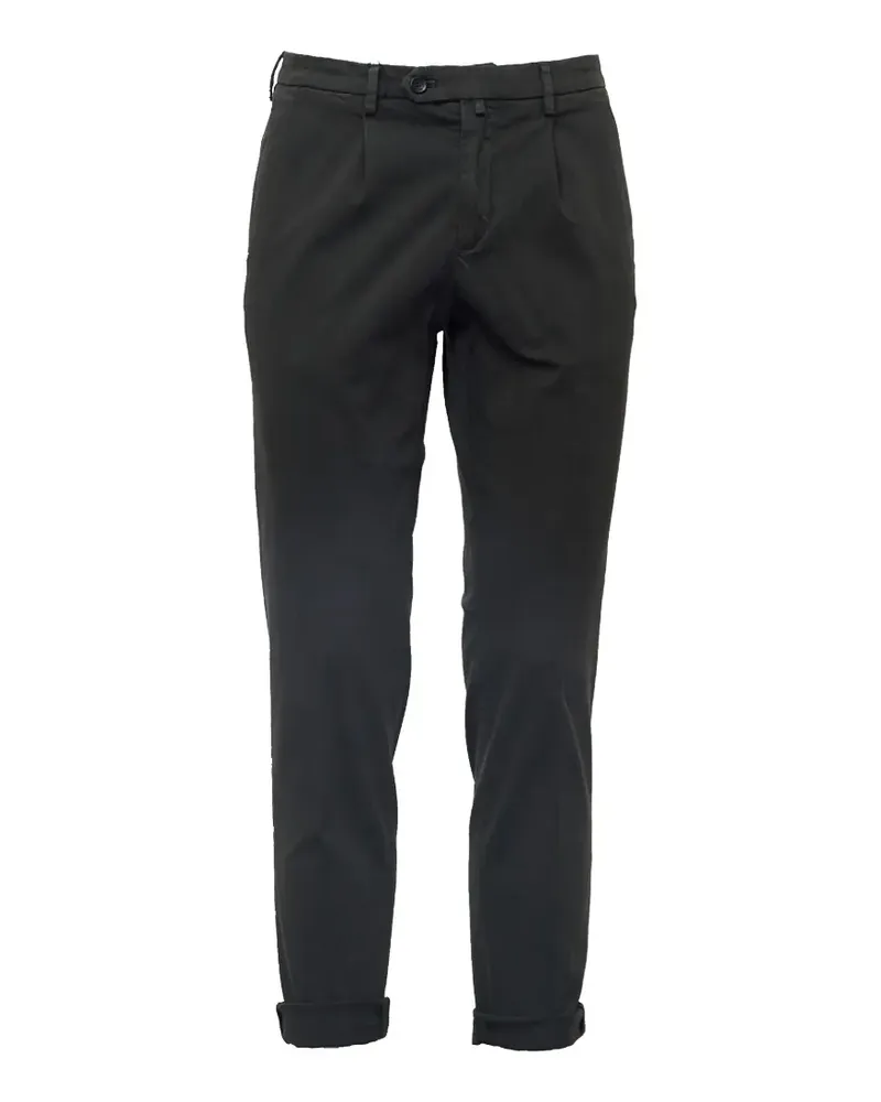 Briglia 1949 Schmale Plisseehose - Grün Grün
