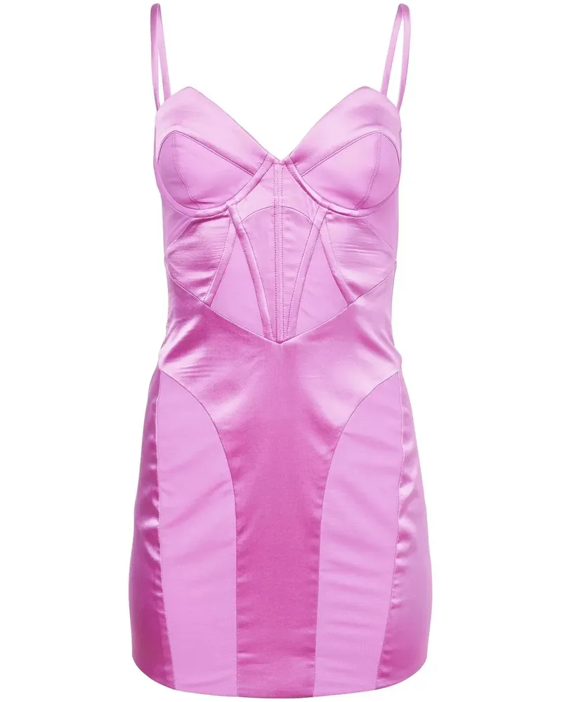 Fleur Du Mal Bustierkleid mit Einsätzen - Rosa Rosa