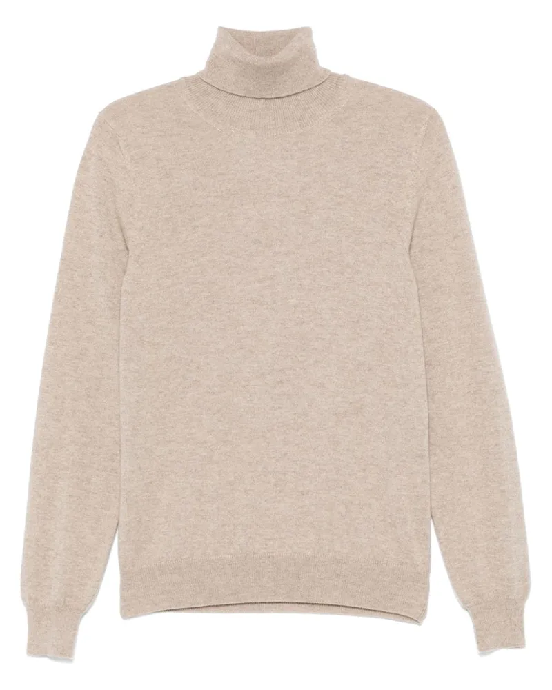 Malo Klassischer Kaschmirpullover - Nude Nude