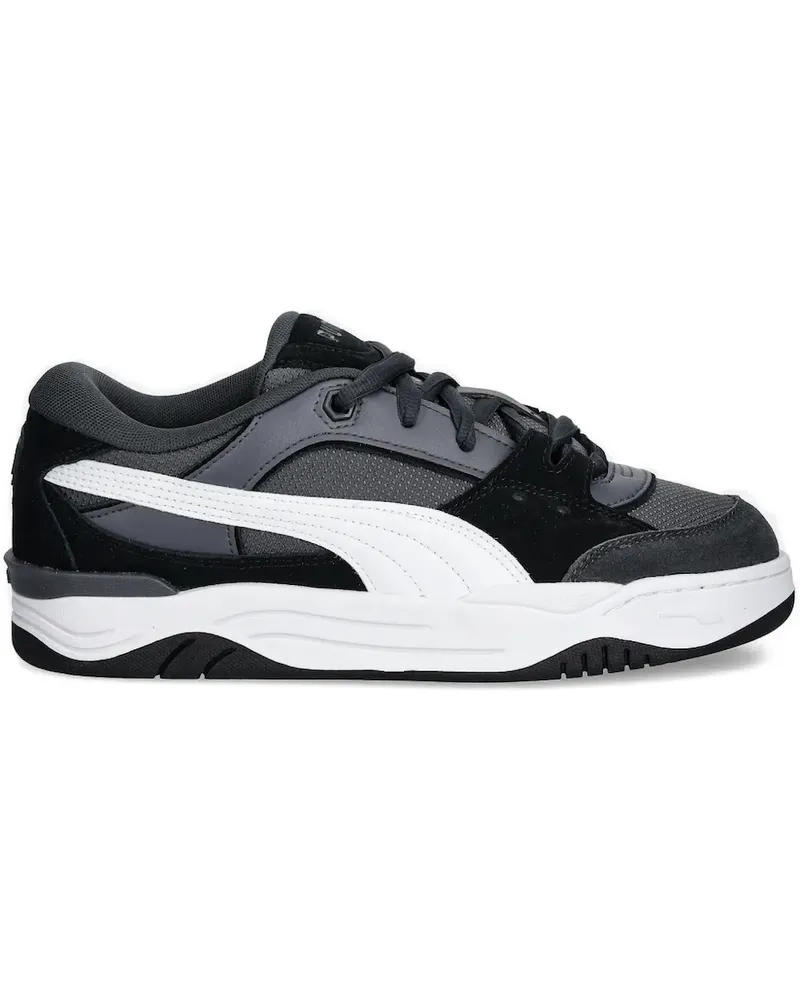 Puma Sneakers mit Wildledereinsätzen - Schwarz Schwarz