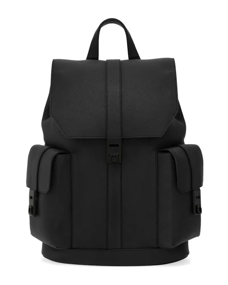 Ferragamo leather backpack - Schwarz Schwarz