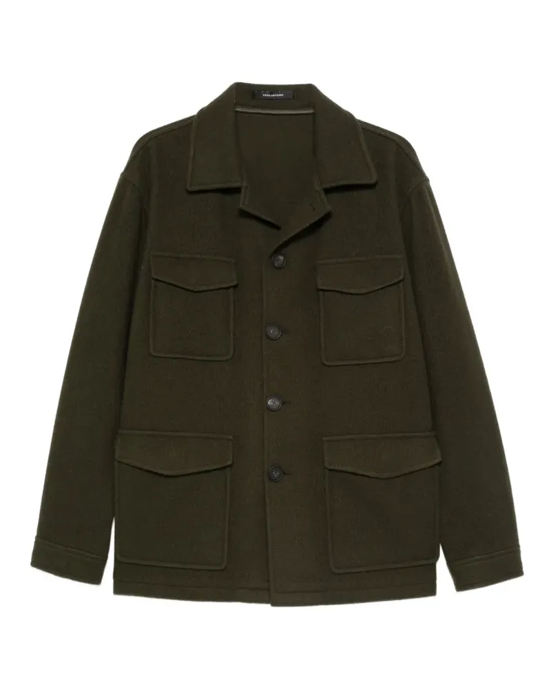Tagliatore Hemdjacke mit Knöpfen - Grün Grün