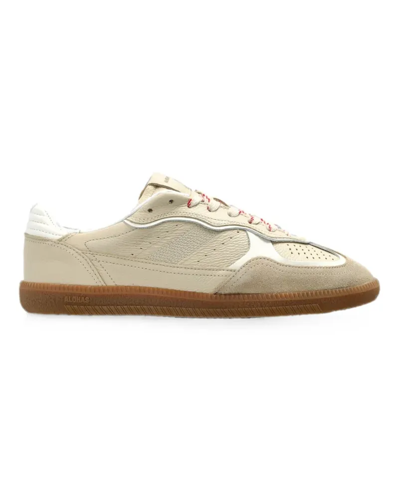 Alohas Tb.490 panelled leather sneakers - Nude Nude