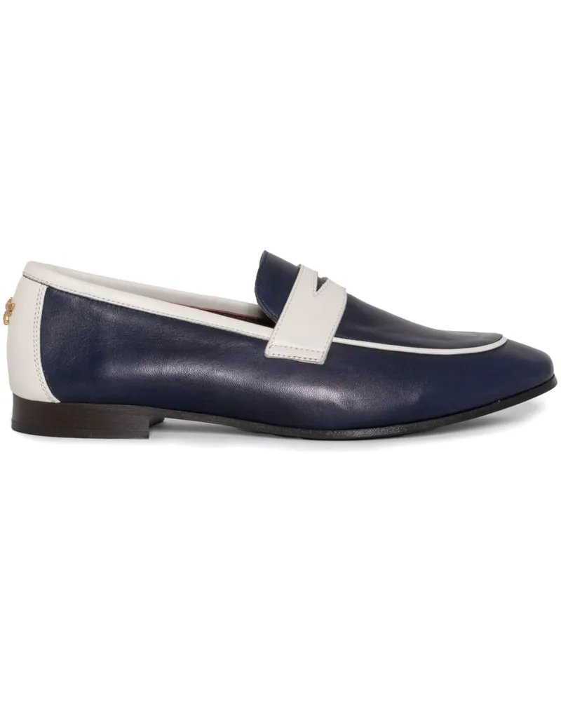 Bougeotte Loafer aus Leder - Blau Blau