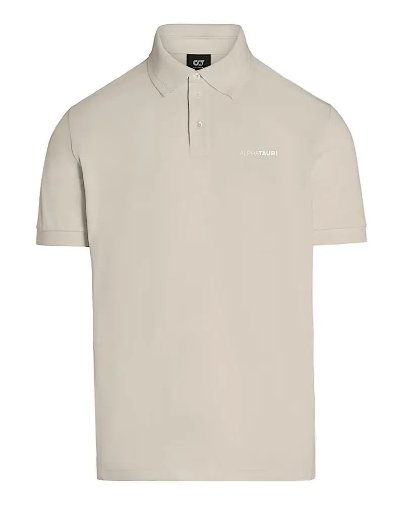 AlphaTauri button polo shirt - Nude Nude