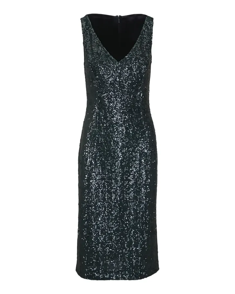 Michael Kors Ärmelloses Kleid mit Pailletten - Grün Grün