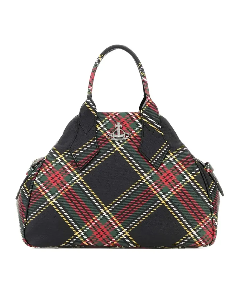 Vivienne Westwood Mittelgroße Yasmine Handtasche - Schwarz Schwarz