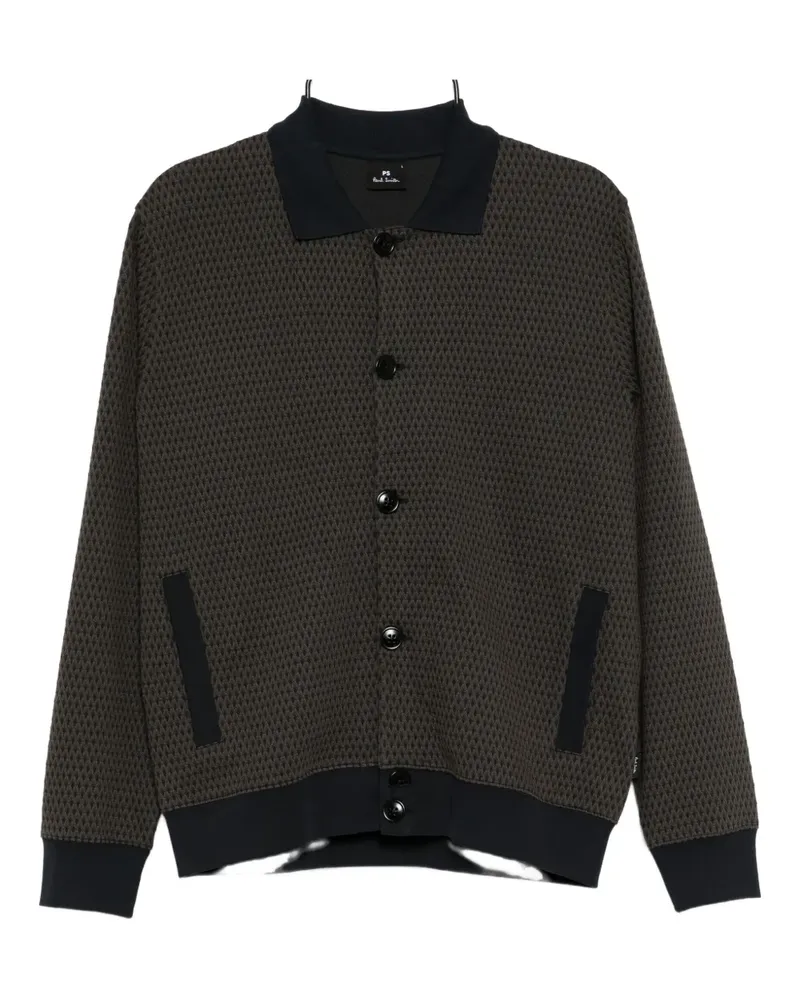 Paul Smith Jacke aus Jacquard - Blau Blau