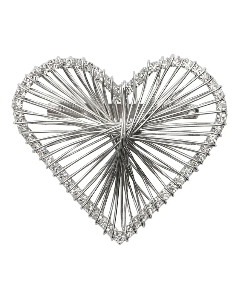 Isabel Marant Eden wire-frame brooch - Silber Silber