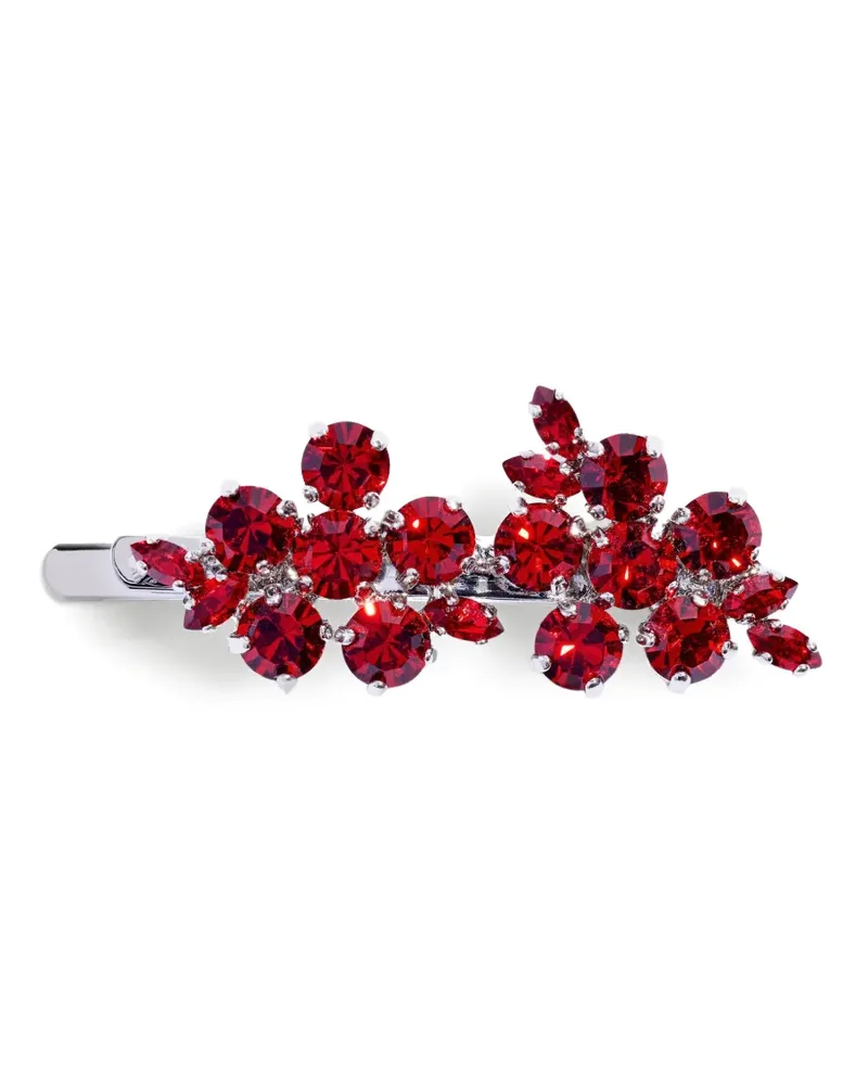 Simone Rocha Mini Hellebore Haarspange - Rot Rot