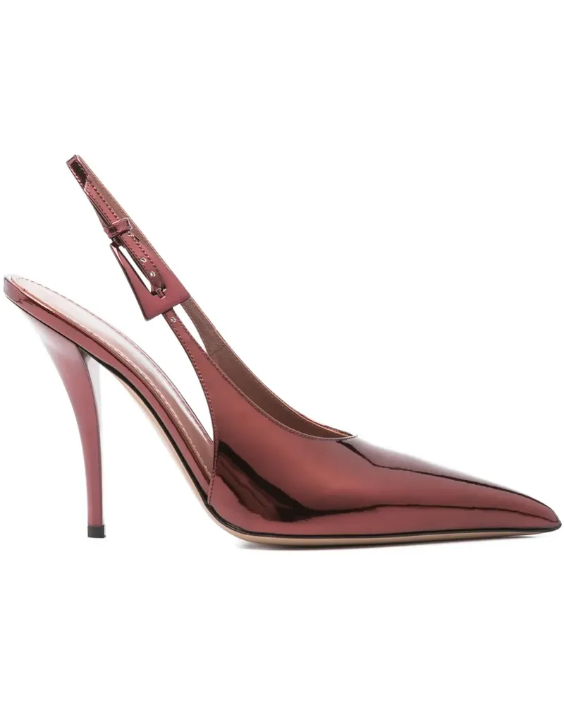 Paris Texas Spitze Slingback-Pumps - Rot Rot