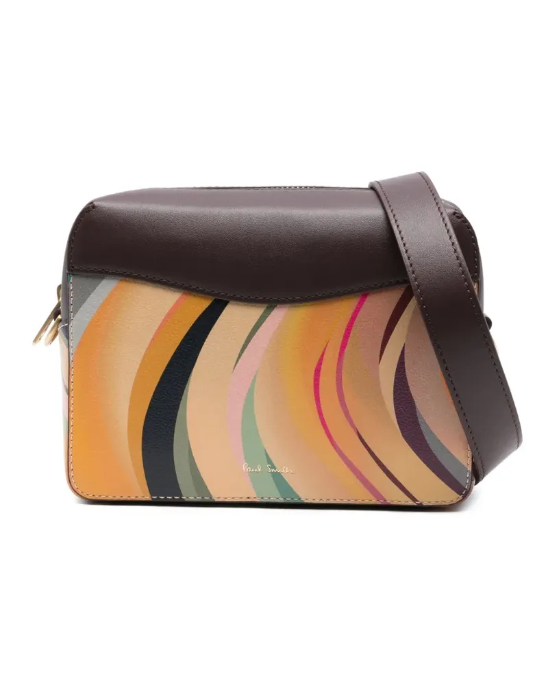 Paul Smith Dusky Umhängetasche mit Wirbelmuster - Braun Braun