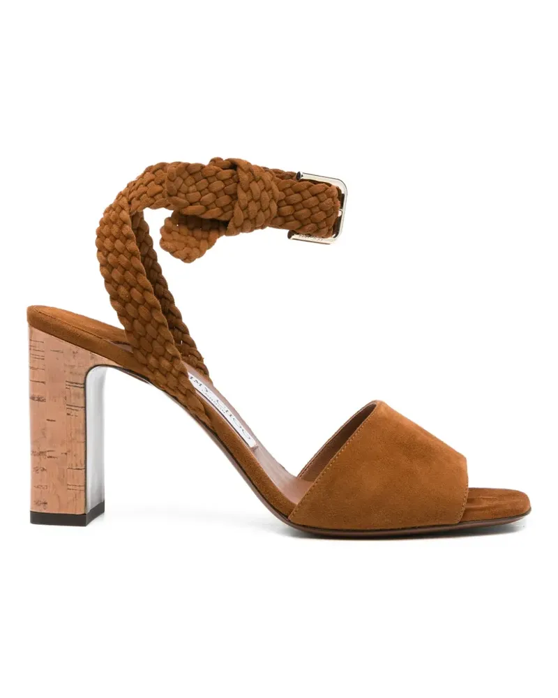 Jimmy Choo Rori Sandalen aus Wildleder - Braun Braun