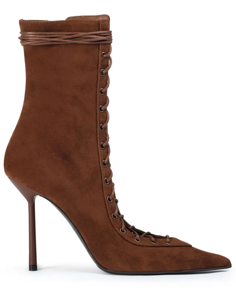 Le Silla Colette Stiefel 100mm - Braun Braun