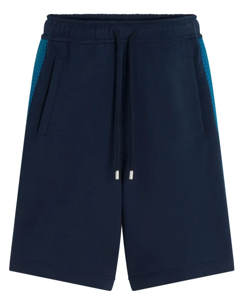 Lanvin Joggingshorts mit Curb-Streifen - Blau Blau