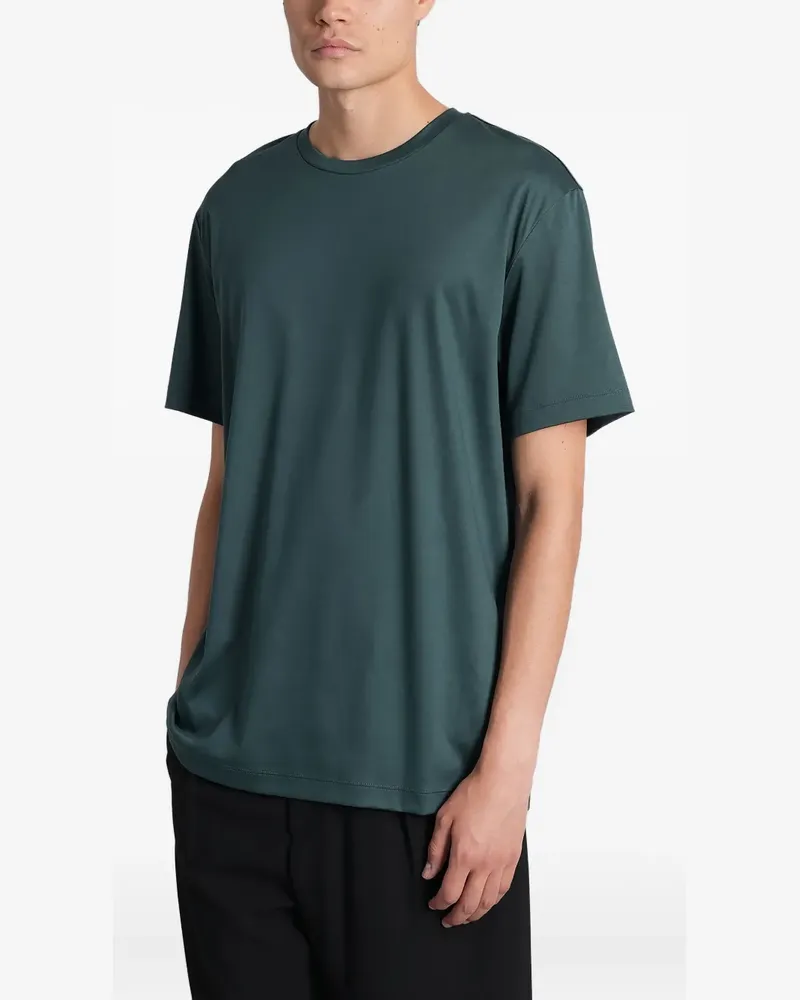 Giorgio Armani T-Shirt mit Rundhalsausschnitt - Grün Grün