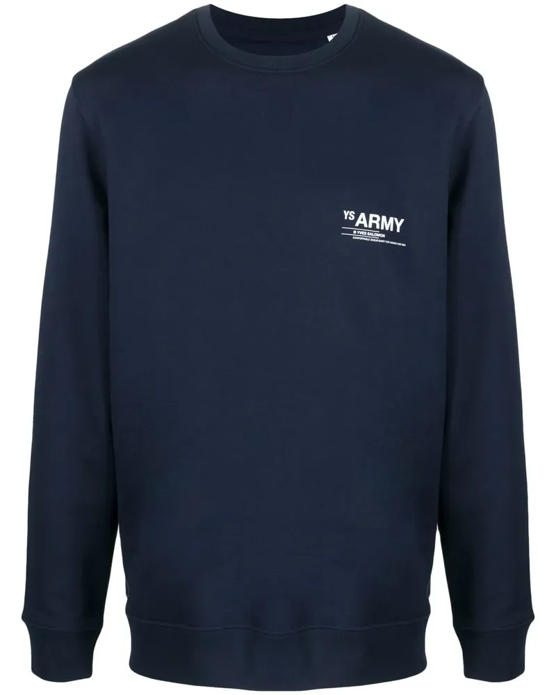 Yves Salomon Klassisches Sweatshirt - Blau Blau