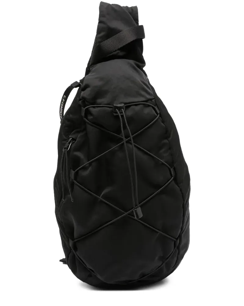 C.P. Company Beuteltasche mit Kordelzug - Schwarz Schwarz