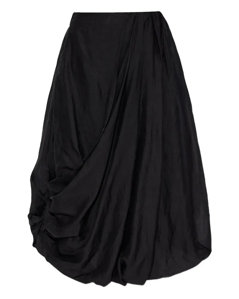 AllSaints Drapierter Nia Midirock - Schwarz Schwarz